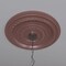 Ekena Millwork Cole PVC Medallion (Canopies up to 6"), 22"OD x 3 1/2"ID x 1"P, Metallic Champagne Pink CMP22COFCP - alternate 10